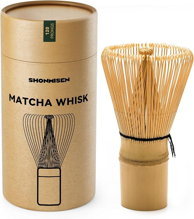 Bamboo Matcha Whisk 80/100/120 Prong, Traditional Japanese Chasen Matcha Stirrer -Authentic Japan... | Amazon (US)