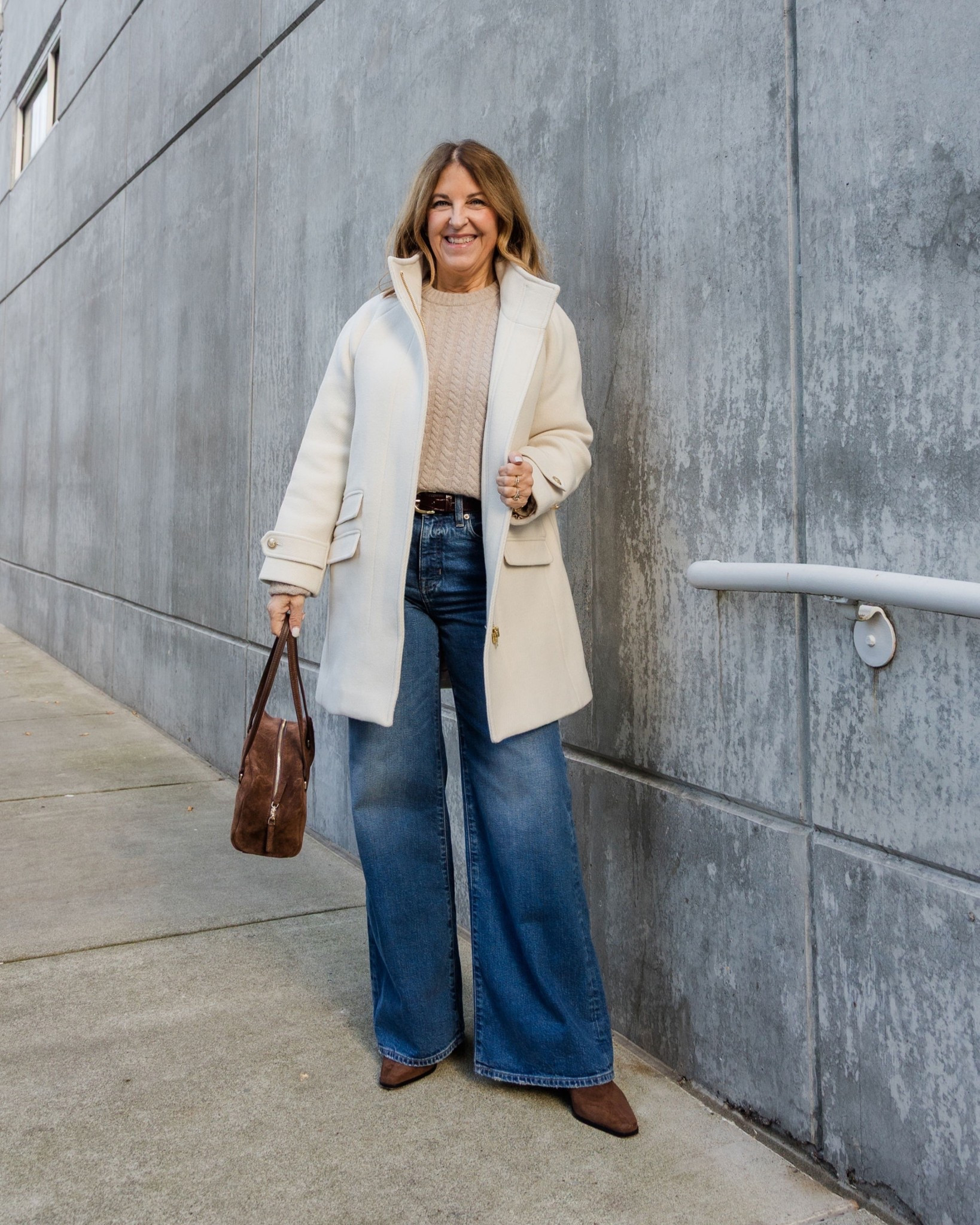 Top rated Toscana coat, trouser jeans, handbag & boots - on sale! 

Coat - tts, I'm wearing my regular 2p.
Jeans -tts.  I'm wearing a petite size 26.
Boots- tts. I'm wearing my regular size 6.
Handbag

#LTKOver40 #LTKSaleAlert #LTKgrwm