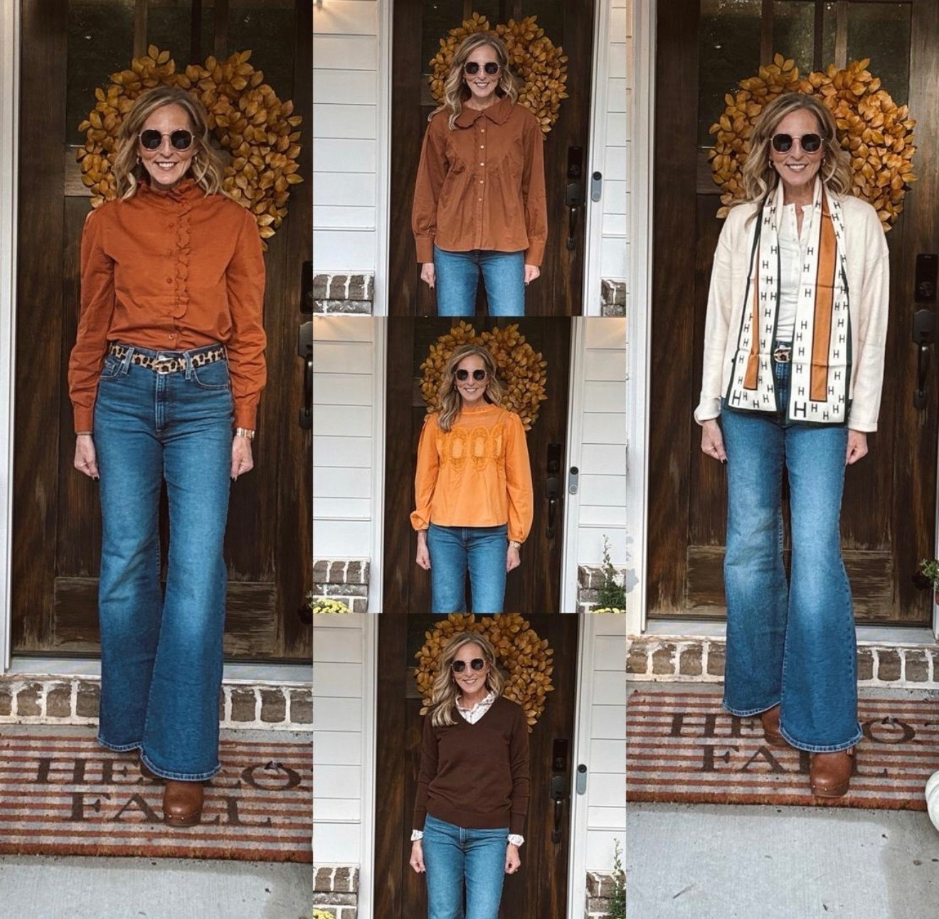 Amazon Fall Tops You’ll Actually Wear These closet staples will be on repeat for me! 🍂

Each one is easy to mix and match with denim, boots, or even a light jacket for layering. The scarf look-alike is less than $10, and these Levi’s are also part of the Prime Day deal lineup.

I’m wearing a size small in all tops. Save this post to shop the looks and check my LTK for links before the sales end!