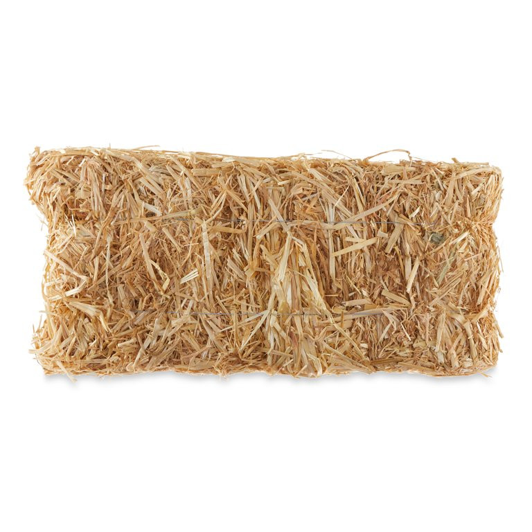 Harvest 20-inch Decorative Natural Straw Bale, Way to Celebrate | Walmart (US)