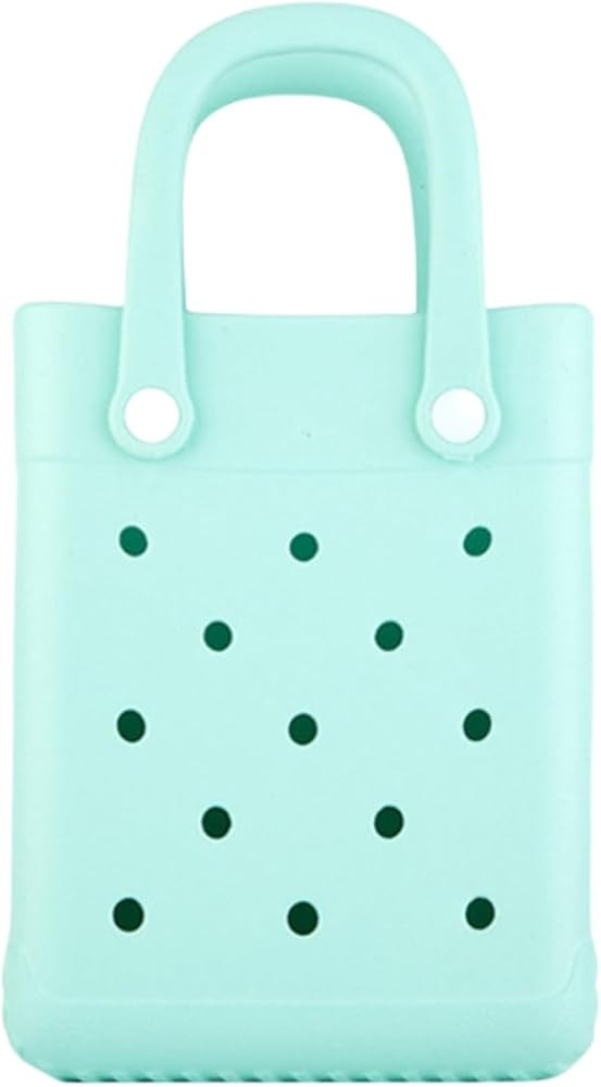GBB Rubber Beach Bag X-Small Beach Tote Bag Waterproof Mini Tote Bag for the Boat Pool Sports Tra... | Amazon (US)