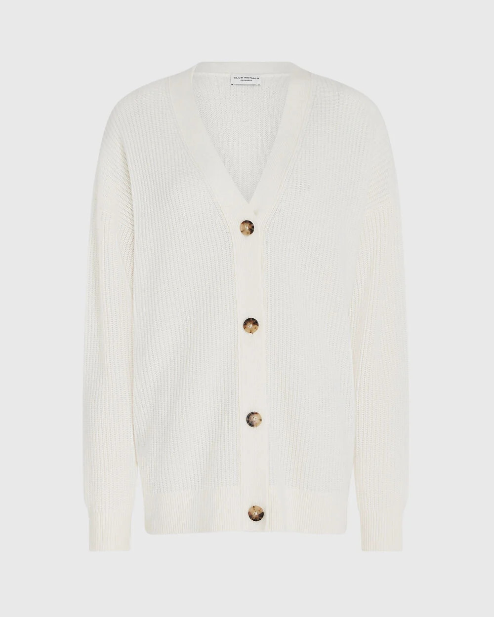 Cashmere Relaxed Knit Cardigan | Club Monaco (Global)