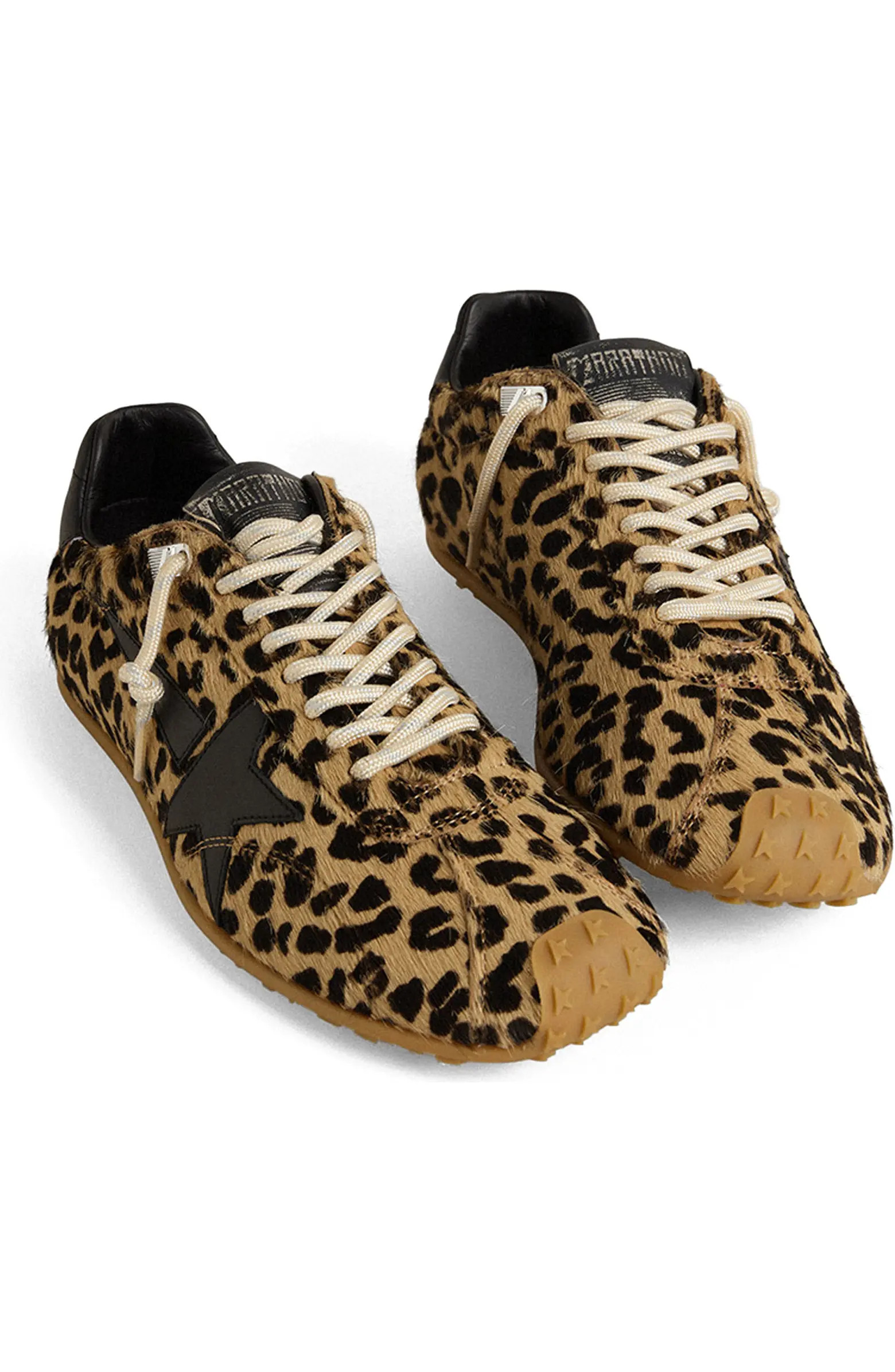 Golden Goose Marathon Speed Genuine Calf Hair Sneaker (Women) | Nordstrom | Nordstrom