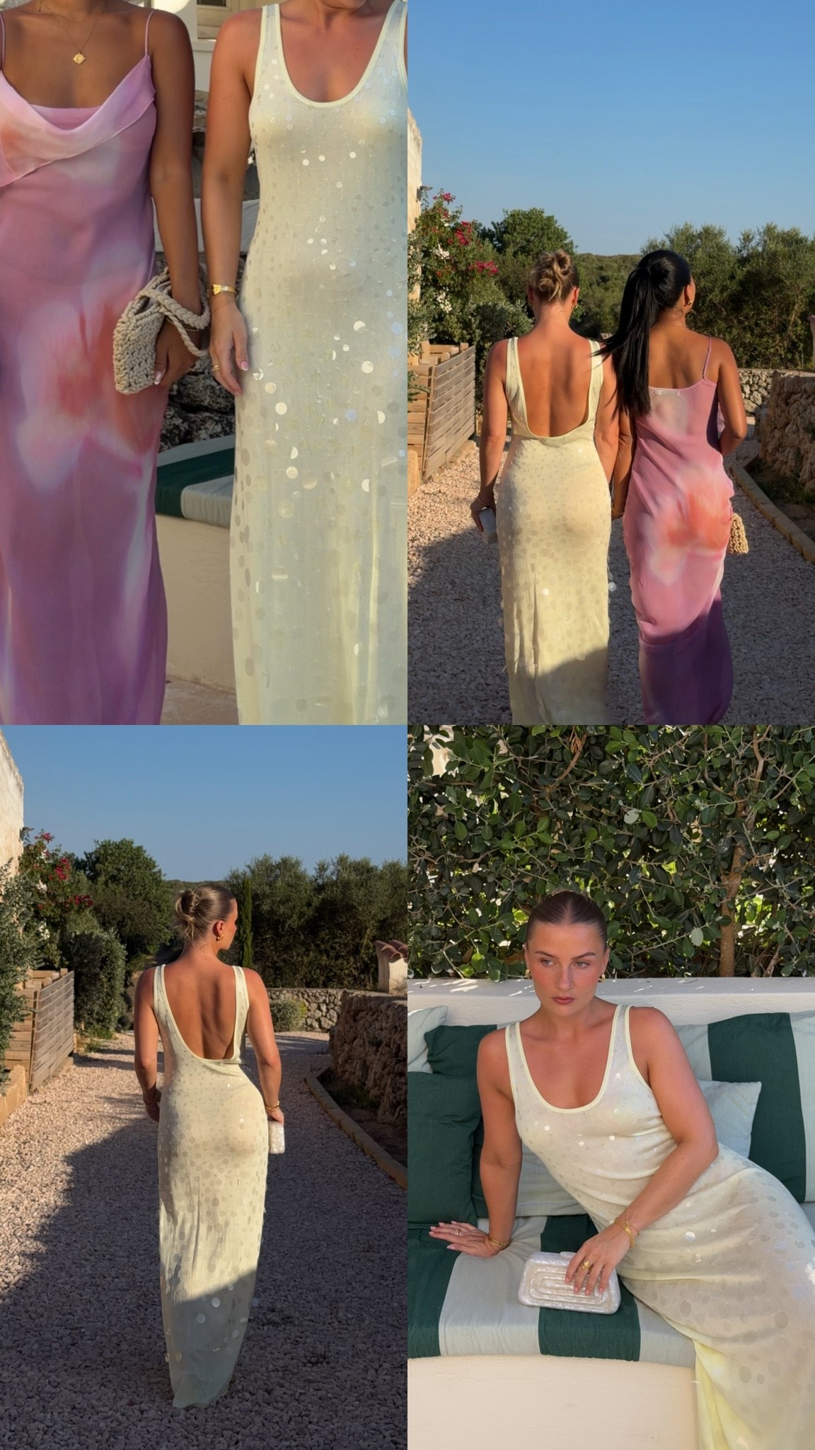 Outfit links below! Both wearing a size S in the dresses 🫶🏼

#LTKsummer #LTKuk #LTKwedding