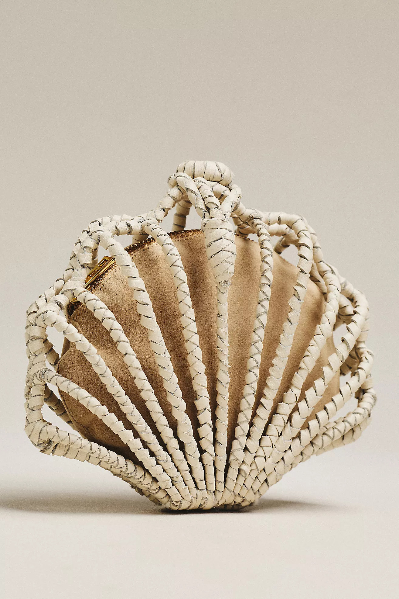 Aranaz Oskola Leather Clutch | Anthropologie (US)
