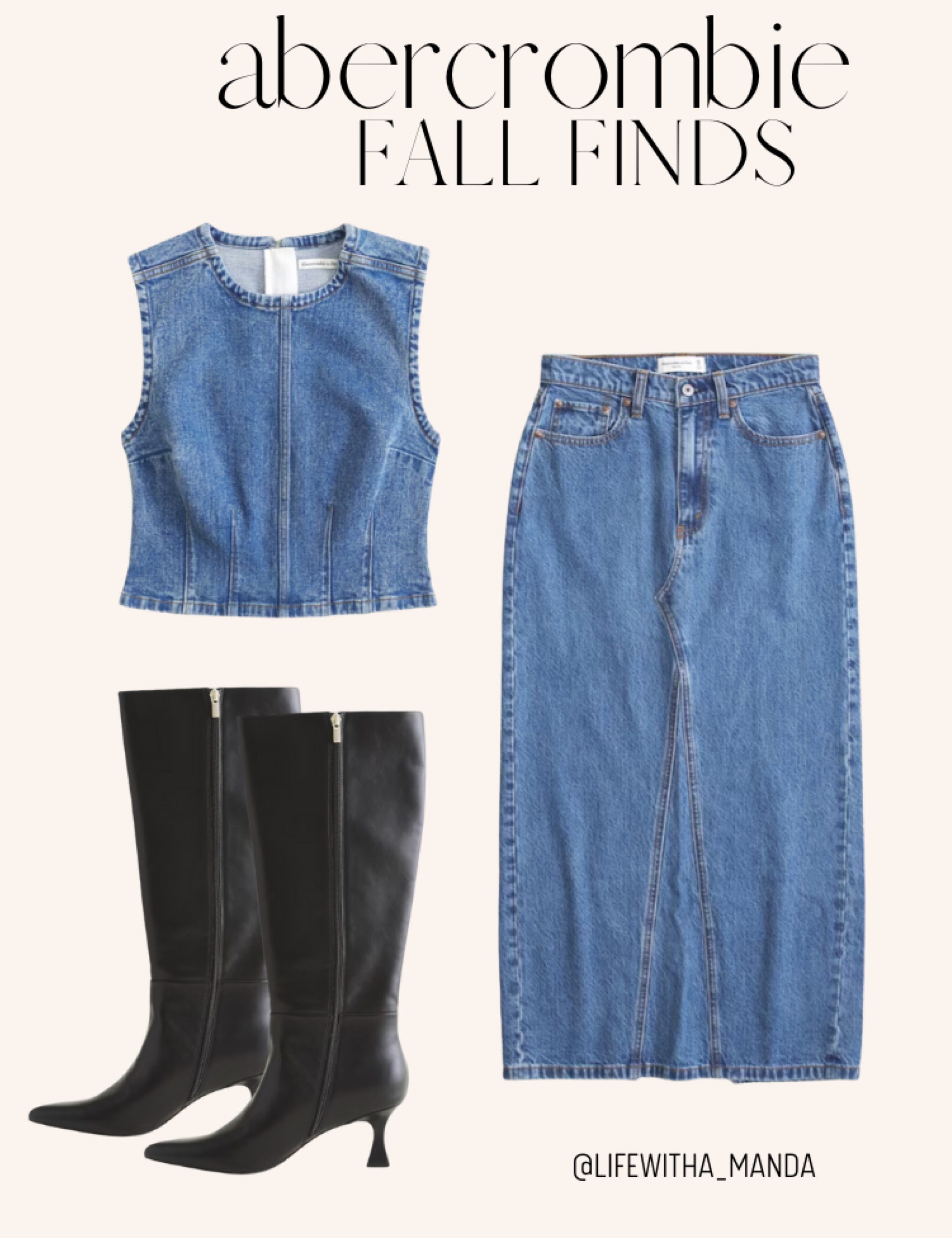 Denim💙

#abercrombie #denim #jeans #falloutfit #jeanskirt #denimskirt #boots #falloutfit #datenightoutfit

#LTKSeasonal #LTKSale #LTKshoecrush