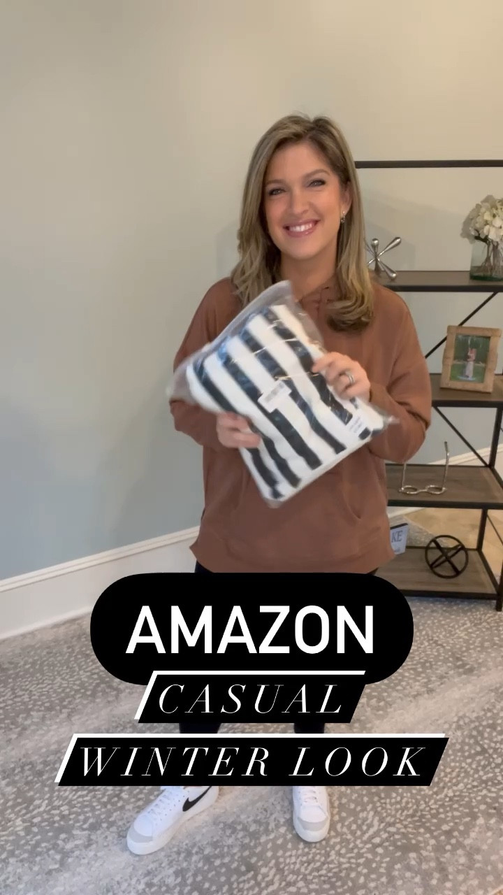 Obsessed with this striped legging-friendly sweater from @amazon - so cozy and the quality is 💯💯💯 Comment LINK if you want us message you the details on how to shop - or click the link in our bio or in stories! Totally influenced by @shelbstales on this one 👌🏻#amazonfinds #amazondeals #amazoninfluencer #amazonfashionfinds #turtleneck #turtlenecksweater #momlife #momstyle 

#LTKstyletip #LTKFind #LTKunder50