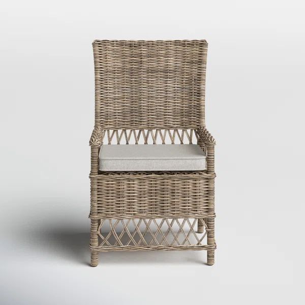 Lynnford Wicker Arm Chair | Wayfair North America