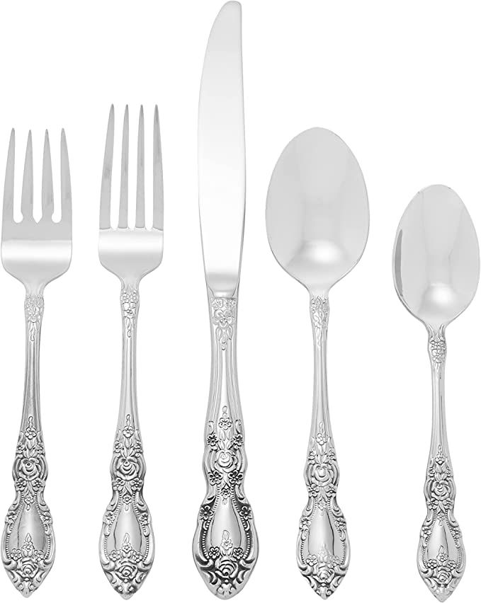 Oneida Wordsworth Flatware 45 pieces (Service for 8) | Amazon (US)