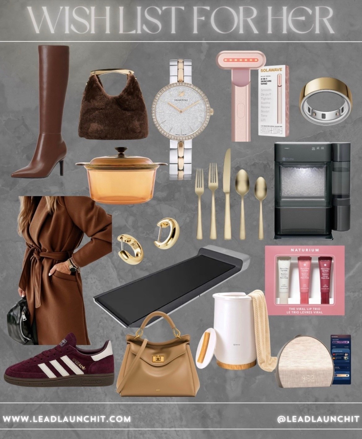 Saving this one for later 👀✨
This is my wish list for her — a mix of elevated fashion, beauty, home, and everyday luxuries that make perfect gifts (or treat-yourself moments). Timeless pieces, viral favorites, and things I genuinely love and recommend.

✨ I linked everything in my LTK + Amazon Storefront so you can shop it all in one place.
🔗 Link in bio + comments — save this for gift ideas

#WishlistForHer #GiftIdeasForHer #LTKFinds #AmazonFinds
#GiftInspo 