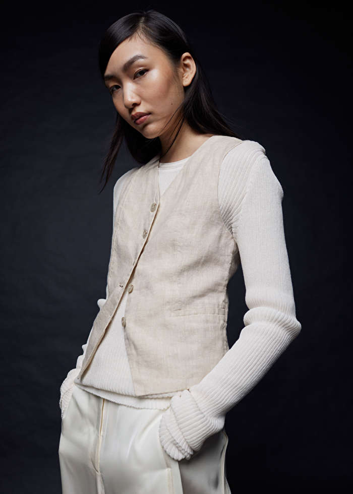 Tailored Linen Waistcoat | & Other Stories (EU + UK)