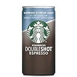 Starbucks Ready to Drink Coffee, Espresso & Cream Light , 6.5oz Cans (12 Pack) (Packaging May Var... | Amazon (US)
