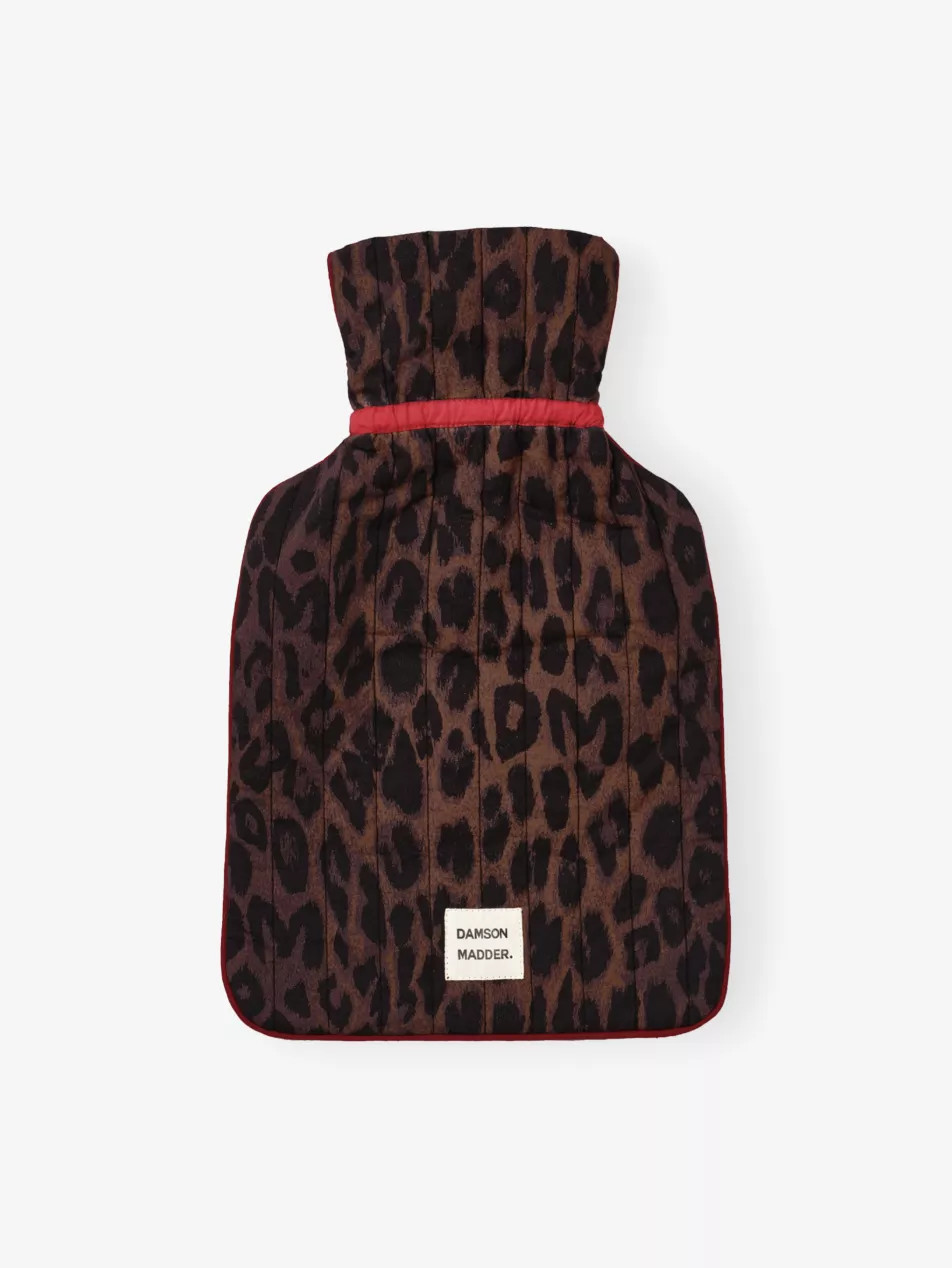 Leopard-Print Cotton Hot Water Bottle Cover | Selfridges