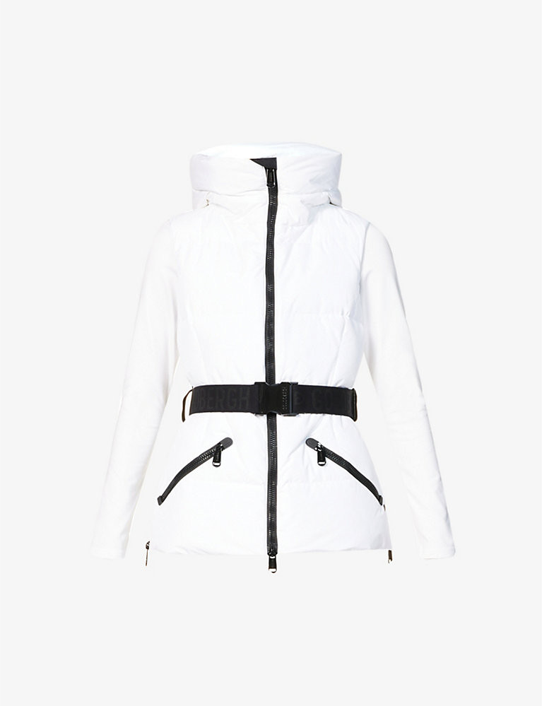 GOLDBERGH Mae belted slim-fit shell-down ski gilet | Selfridges