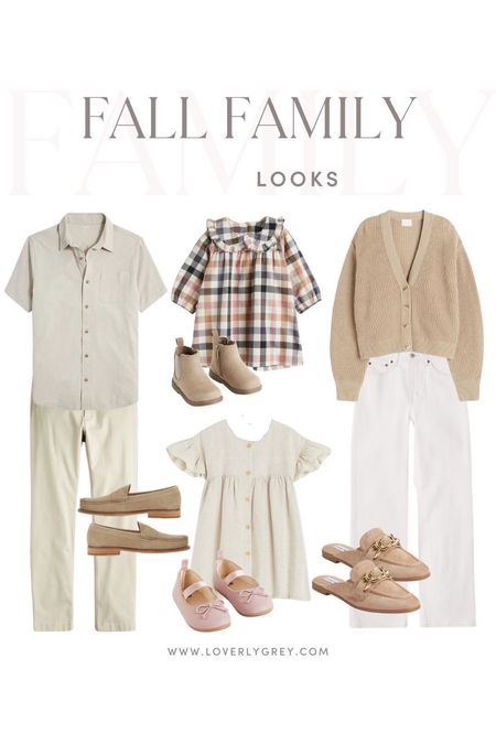 Another gorgeous neutral fall family photo look. I love this checkered toddler dress and sweet pink ballet flats. 

#LTKFind #LTKfamily #LTKstyletip