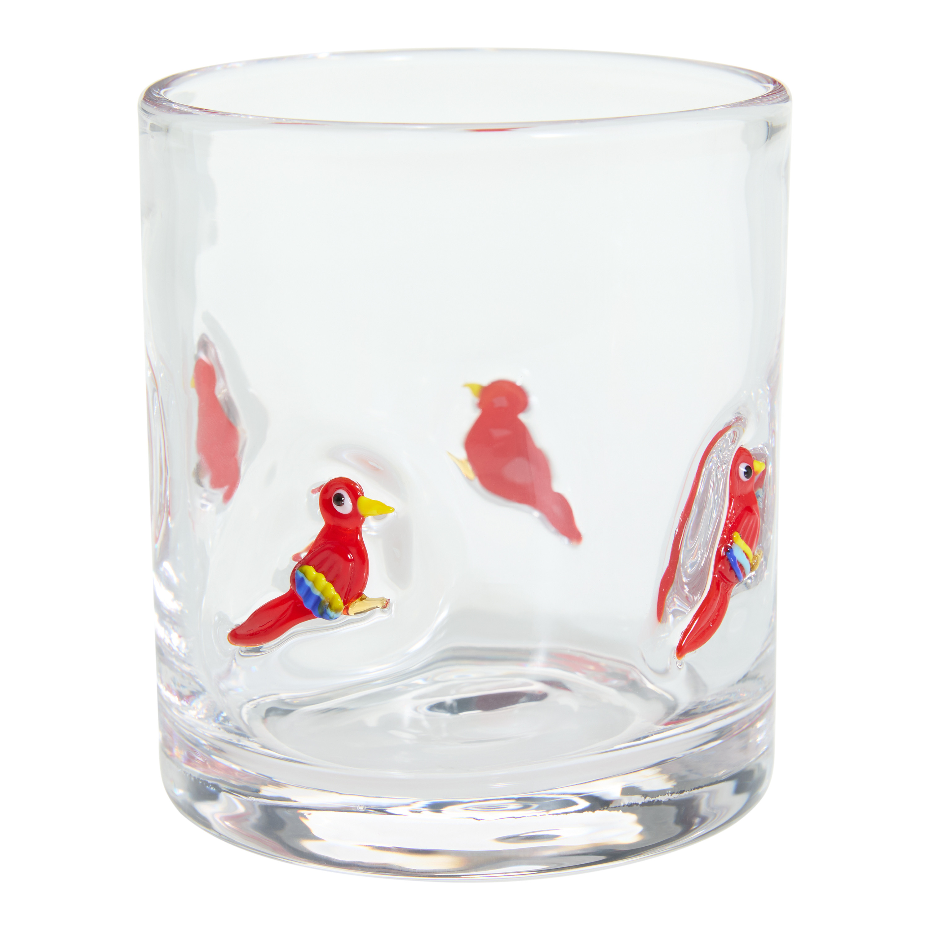 Charm Inlay Double Old Fashioned Glass | World Market