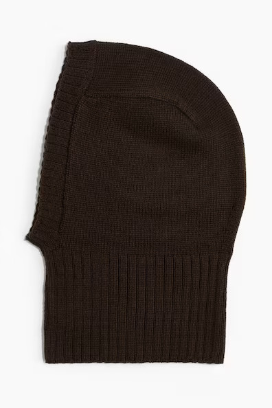 H & M - Gestrickte Balaklava - Braun - Damen | H&M (DE, AT, CH, NL, FI)