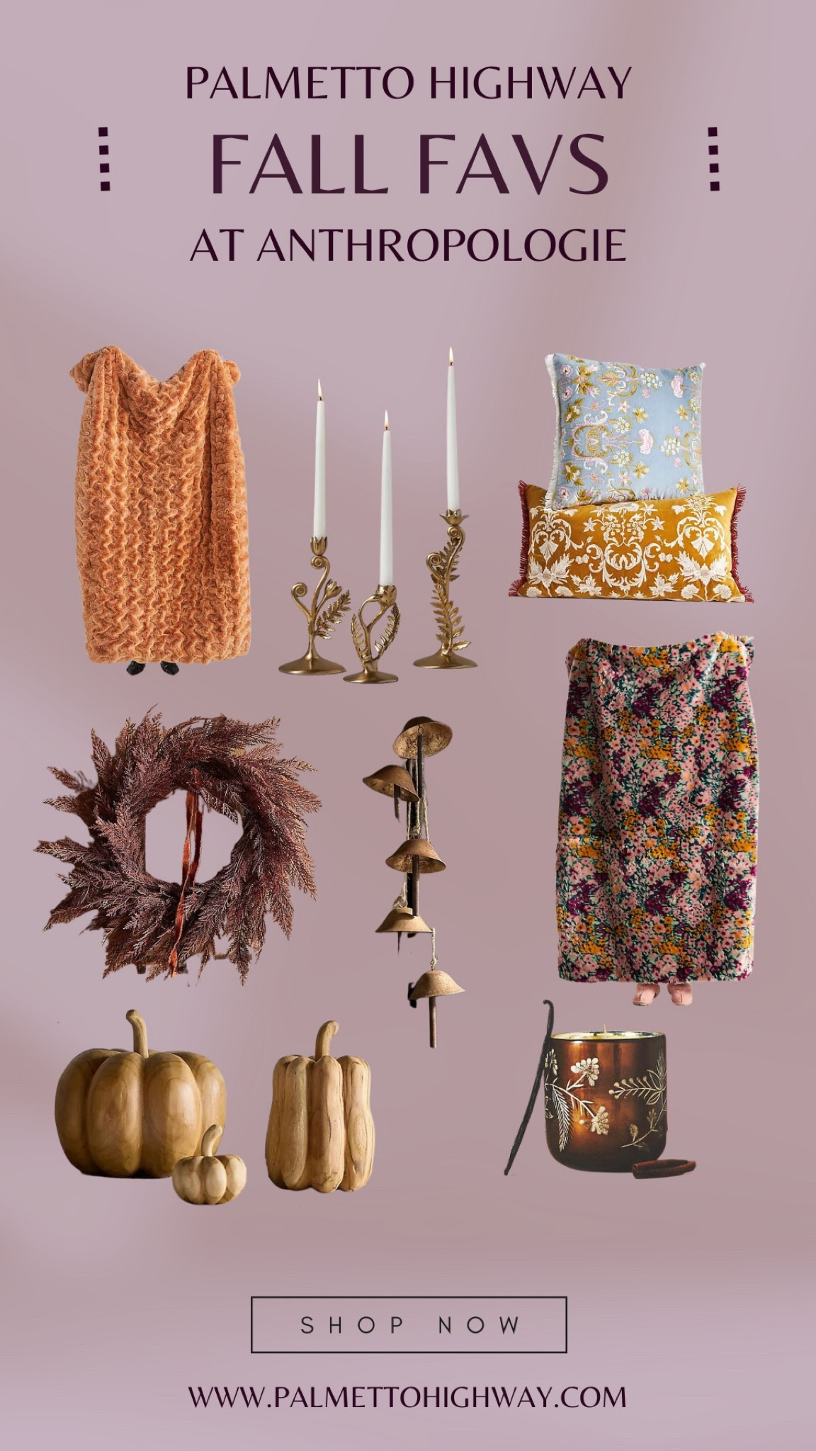 Anthropologie Fall Decor | Autumn Decor Inspo | Cozy Season Inspo | Anthro Fall Finds | Warm Fall Decor | Floral Elegance | Faux Fur | Gold Taper Candle Holder | Whimsical Fall | Neutral Fall | Autumn Decor | Forest Decor

Fall is finally here and I can't wait to start decorating! Anthropologie always has some of the best home decor but their fall decor is so cute! From cozy faux fur throws to cute mushroom bells, Anthropologie has some amazing Autumn decor inspo!

#LTKhome #LTKSeasonal #LTKHoliday