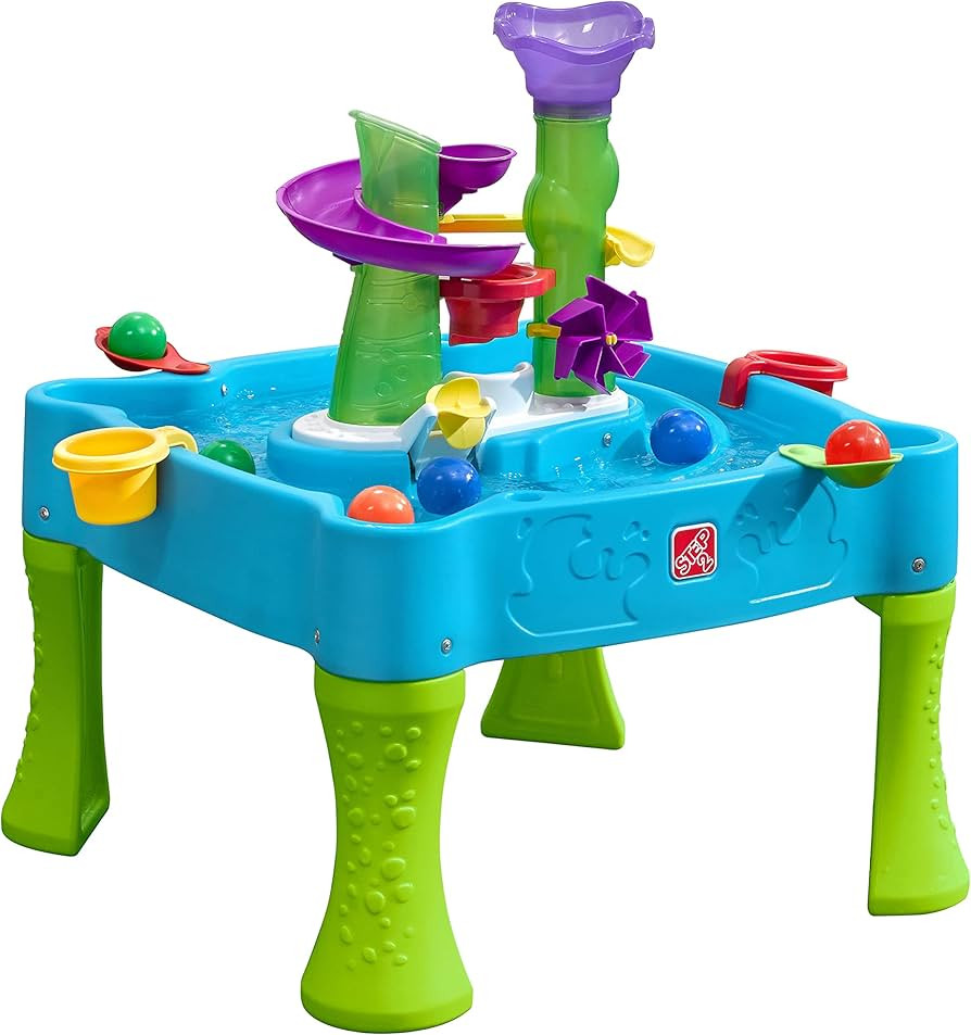 Step2 Rising River Water & Ball Table, Blue and Green, Multicolour | Amazon (US)