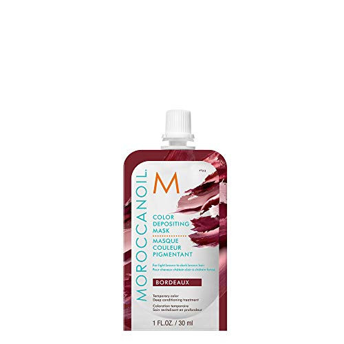 Moroccanoil Color Depositing Hair Mask Packette, Bordeaux, 1 Fl. Oz. | Amazon (US)