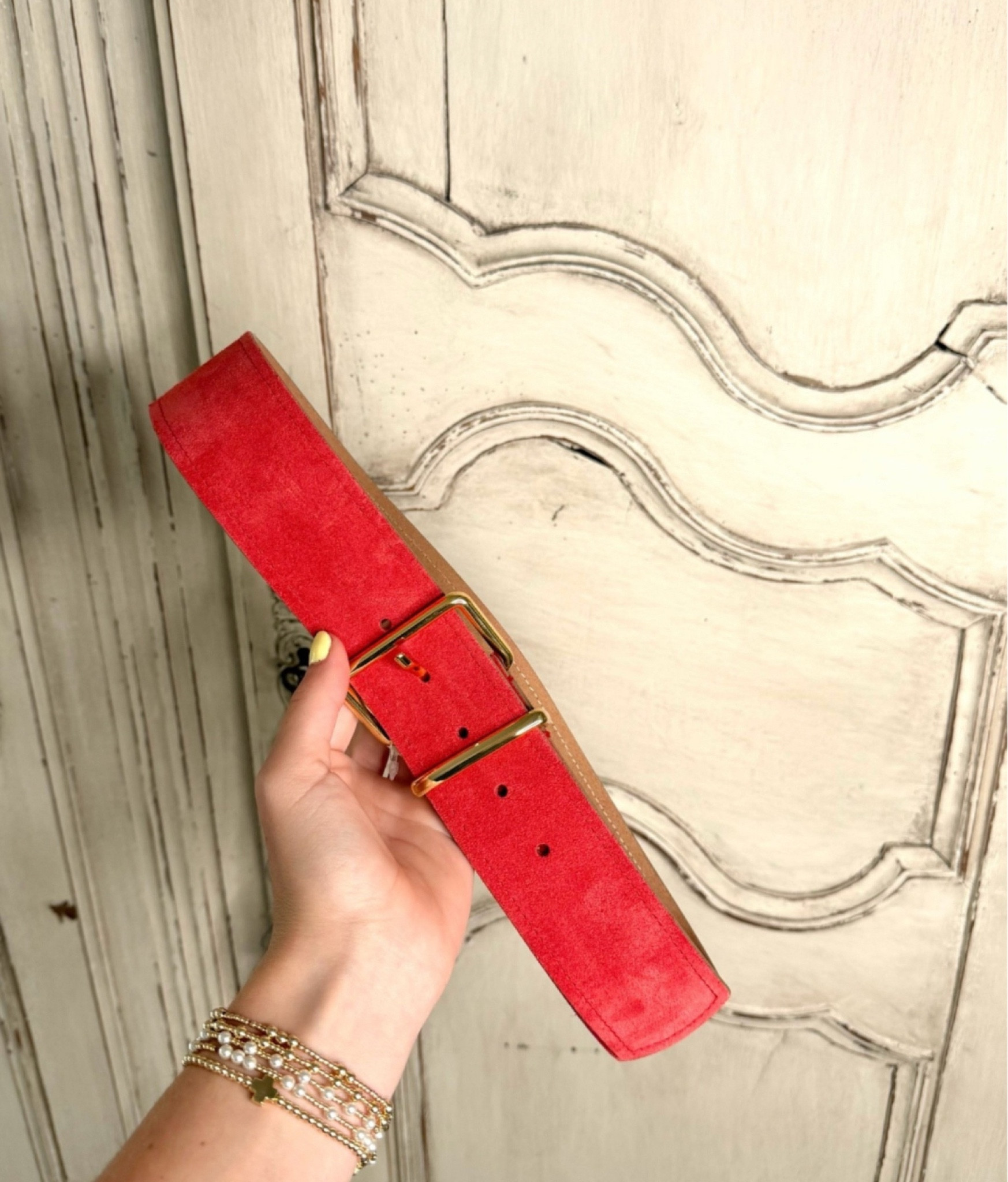 This Square-Buckle Suede belt that comes in a variety of colors is a charming addition to all my favorite dresses, skirts, and tailored looks.

Red belt, Suede Belt, Accessory Belt

#LTKootd #LTKgrwm #LTKmomlife