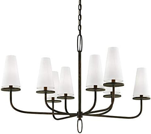 Troy Lighting F6296 Marcel - Eight Light Chandelier, Bronze Finish | Amazon (US)
