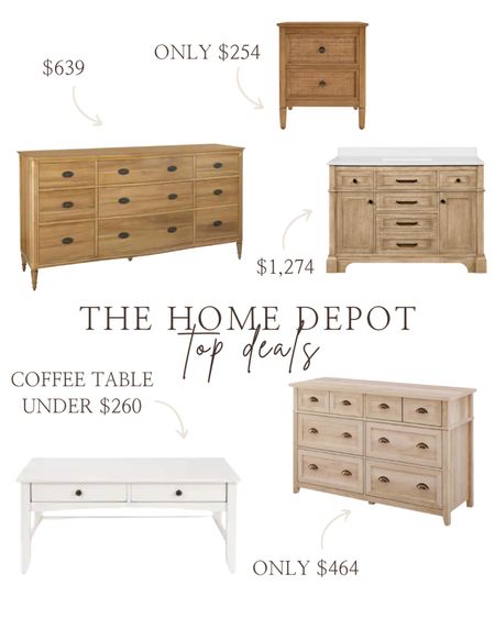 The best furniture deals on major sale from Home Depot!

Dresser nightstand bleached wood wood dresser vanity coastal bathroom coastal bedroom sale alert white coffee table 

#LTKstyletip #LTKhome #LTKsalealert