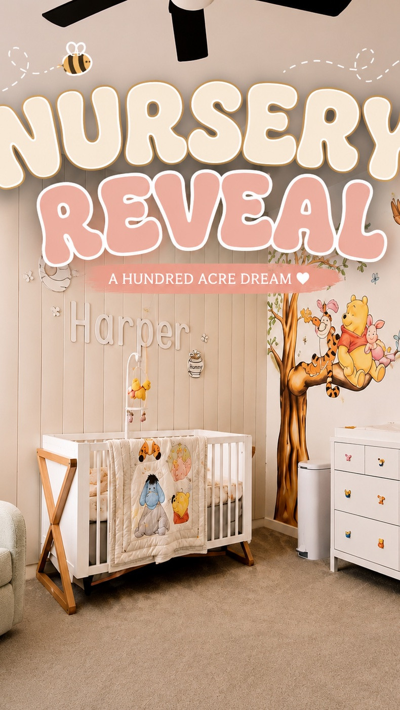 Harper’s Hundred Acre Wood 🍯🤍

From an empty room to our little Winnie the Pooh dream. I had so much fun putting together all the sweet details in her nursery. Linking everything I can from the room + similar finds linked! 🐝🤍

#LTKHome #LTKBaby #NurseryInspo #WinnieThePoohNursery