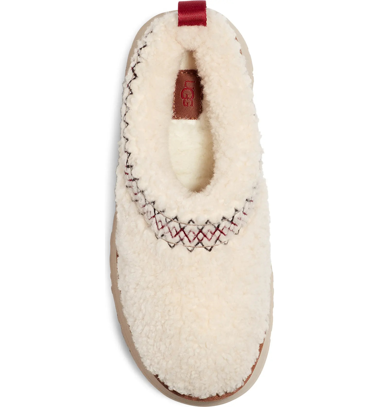 Tazz Braid Genuine Shearling Slipper (Women) | Nordstrom