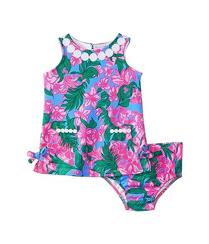 Lilly Pulitzer Baby Girl's Lilly Knit Shift (Infant) Cerise Pink Safari Sunset 3-6 Months | Amazon (US)