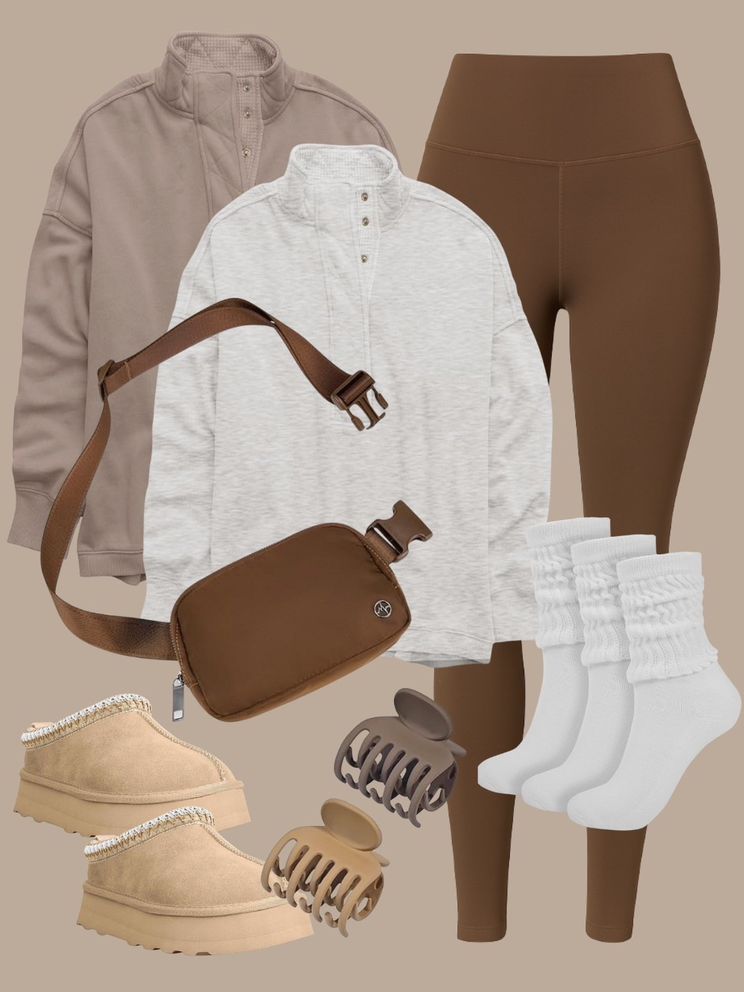 TOBVZOO Belt Bag Fanny Pack Crossbody Bags for Women Men, Everywhere Belt Bags with Adjustable Strap, Unisex Mini Fashion Waist Packs (Brown),
Pander Belt Bag Large 2L, Nylon Fanny Pack Purse for Women and Men with Adjustable Strap,
Women's Platform Mini Boots Slippers for Women Indoor Slippers Slip on Fur Fleece Lined Suede Short Ankle Boots,
Soesdemo Oversized Sweatshirts for Women No Hood Mock Neck Fleece Lined Waffle Long Sleeve Button Pullover Tunic Sweatshirt,
Colorfulkoala Women's Dreamlux High Waisted Workout Leggings 25" / 28" Inseam Yoga Pants,
Gacaky Sweatshirt for Women Oversized Casual Long Sleeve Button Henley Neck Pullover Tops Fashion Outfits Clothes,
DEEKA Double Row Teeth Hair Clips Small Claw Clips for Thin Hair 4 Pack 1.6" Medium Matte Non-slip Short Hair Accessories for Women and Girls

Follow my LTK @amazingfinders on the @shop.LTK app to view this post and get my exclusive app-only content!

#liketkit 
@shop.ltk
https://liketk.it/5oAO4