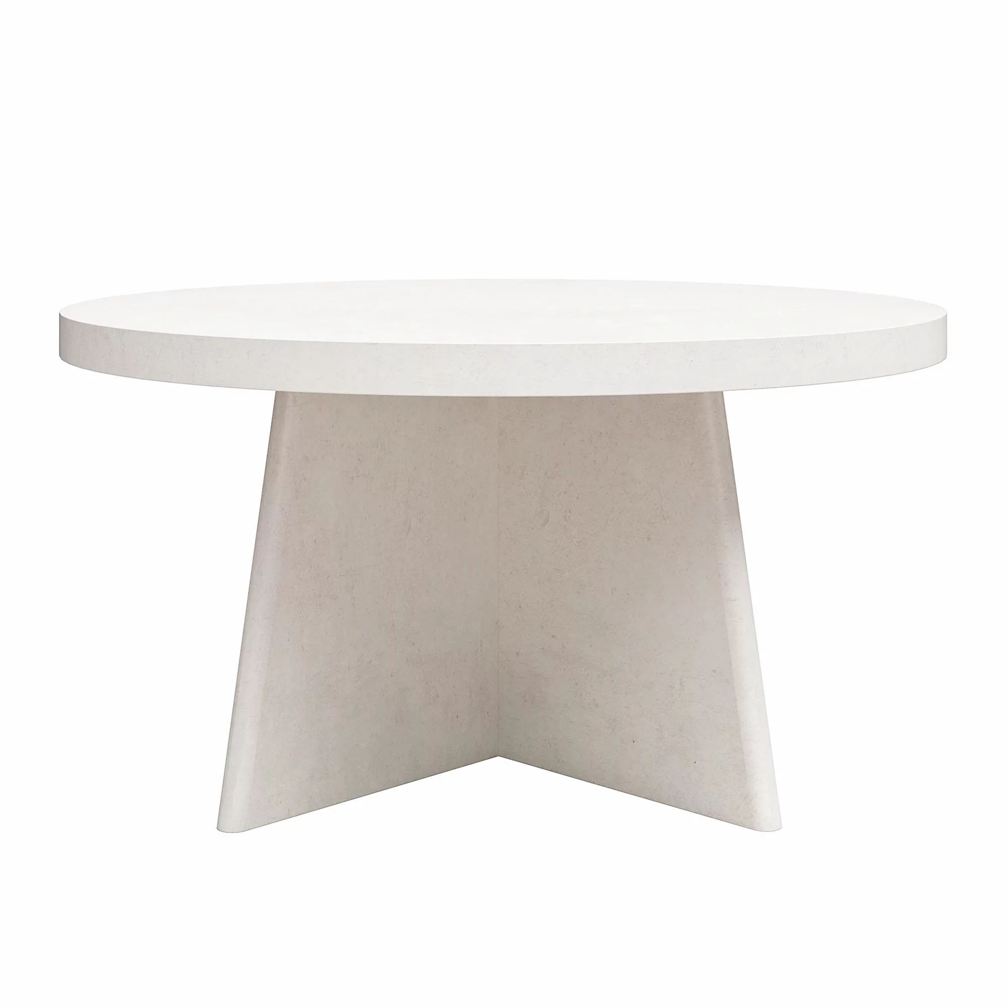 Queer Eye Liam Round Coffee Table, Plaster | Walmart (US)