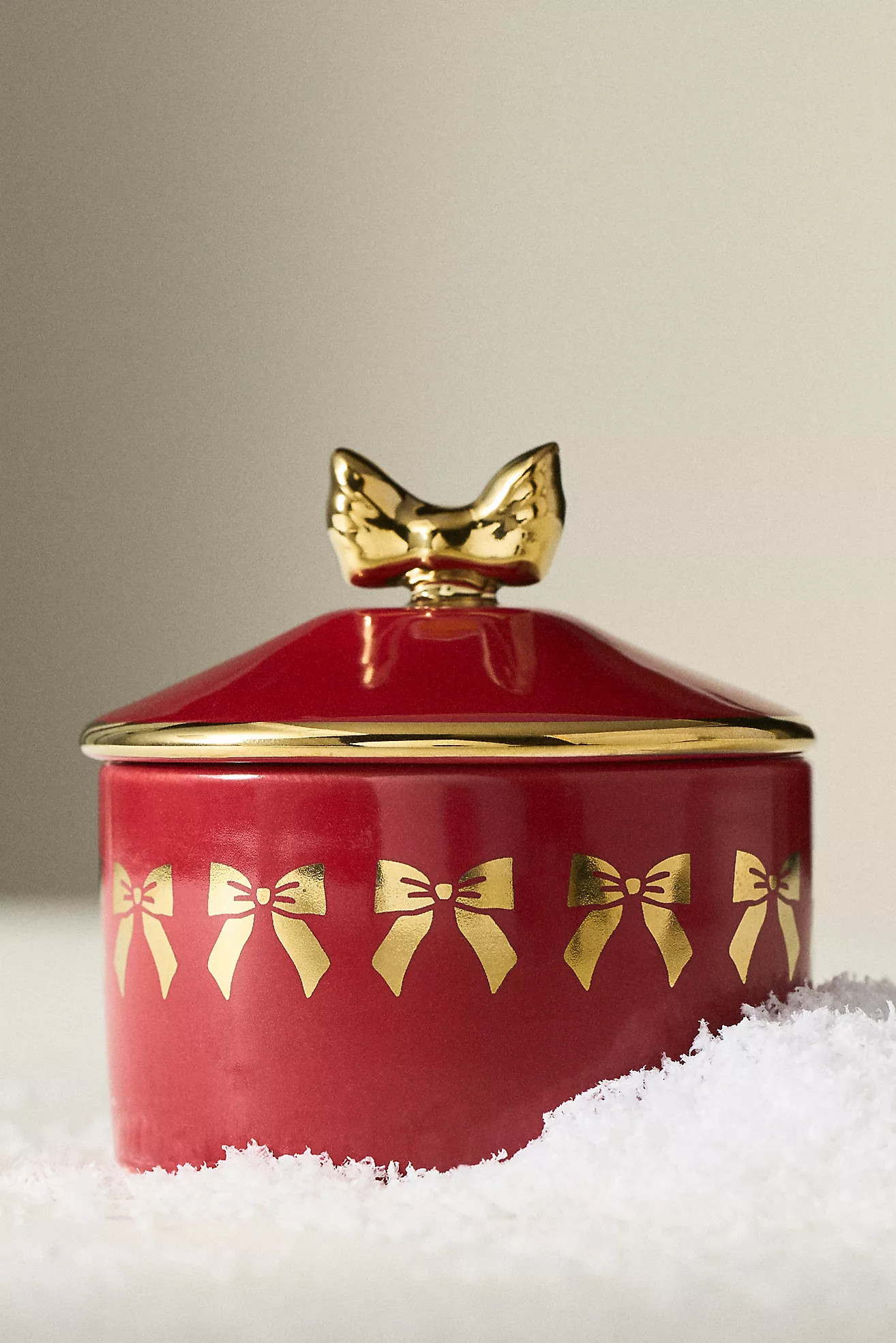 New York City Ballet Nutcracker Bow Trinket Box | Anthropologie (US)