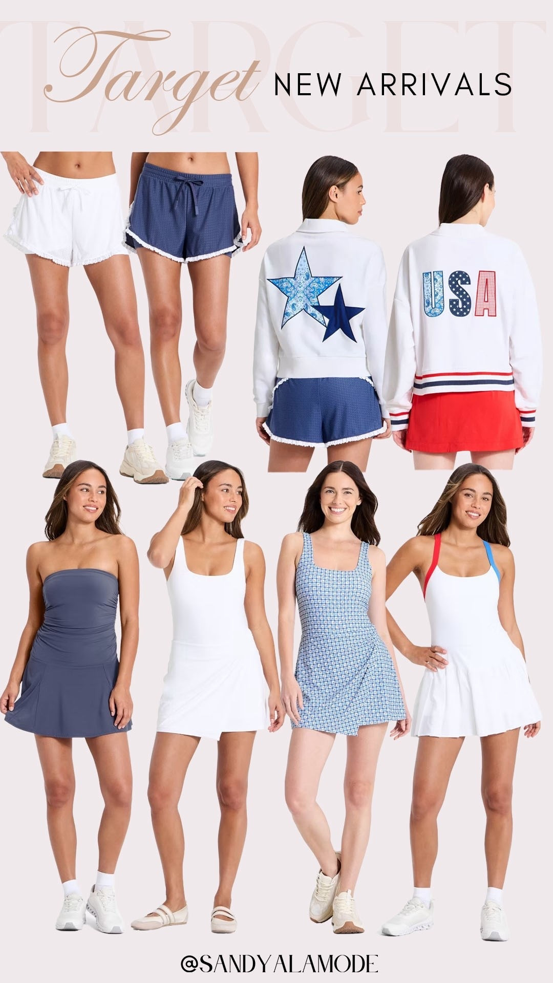 Target finds. Target fashion. Target new arrivals. Target activewear. Target red white blue style. Target summer activewear. Target red white blue activewear  

#LTKSeasonal #LTKootd #LTKActive