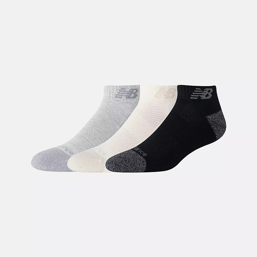 Active  Low Cut Socks 3 Pack | New Balance Athletics, Inc.