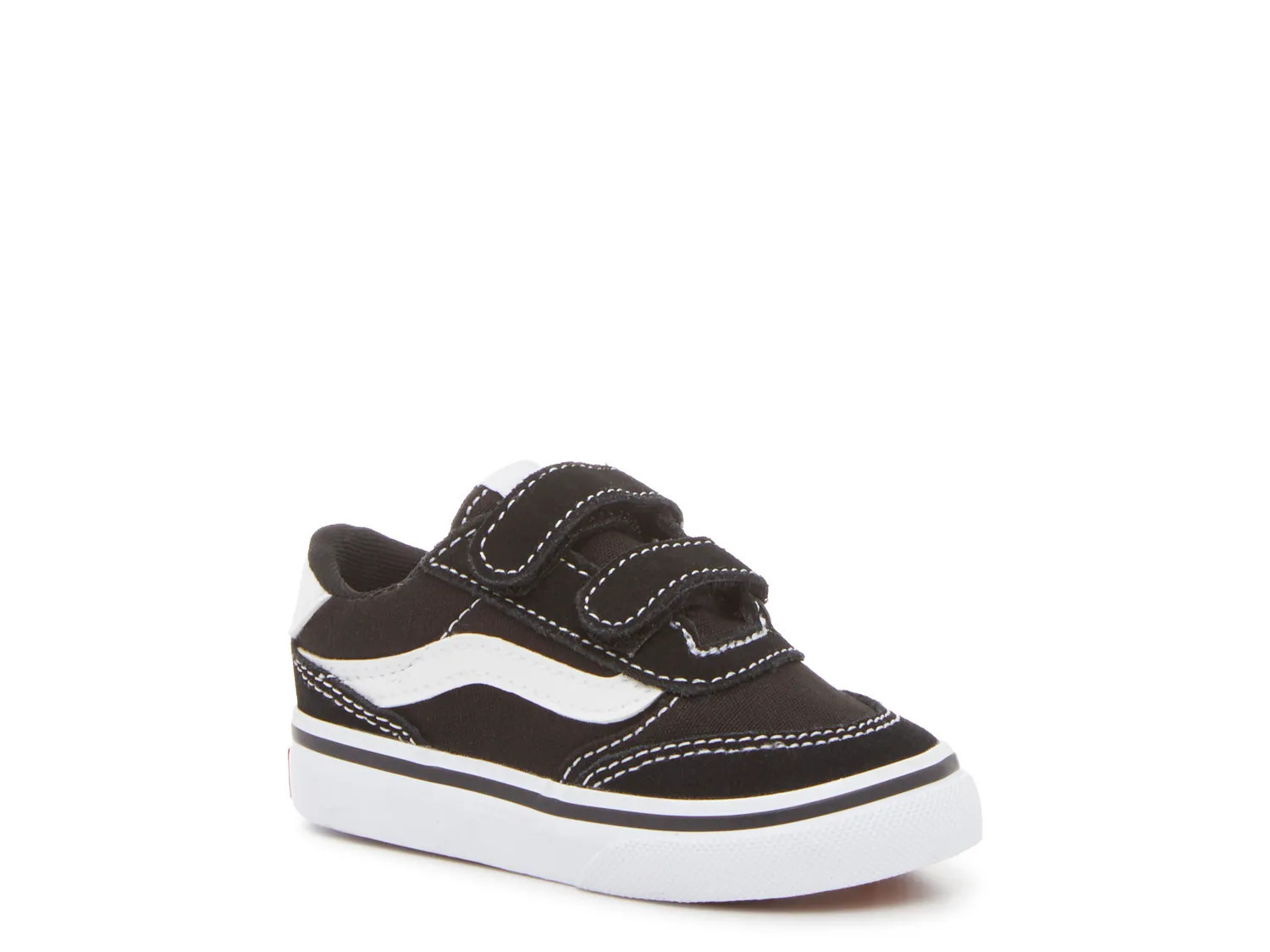 Vans Brooklyn Sneaker Kids' | Boy's | Black/White | Size 5 Toddler | Sneakers | DSW