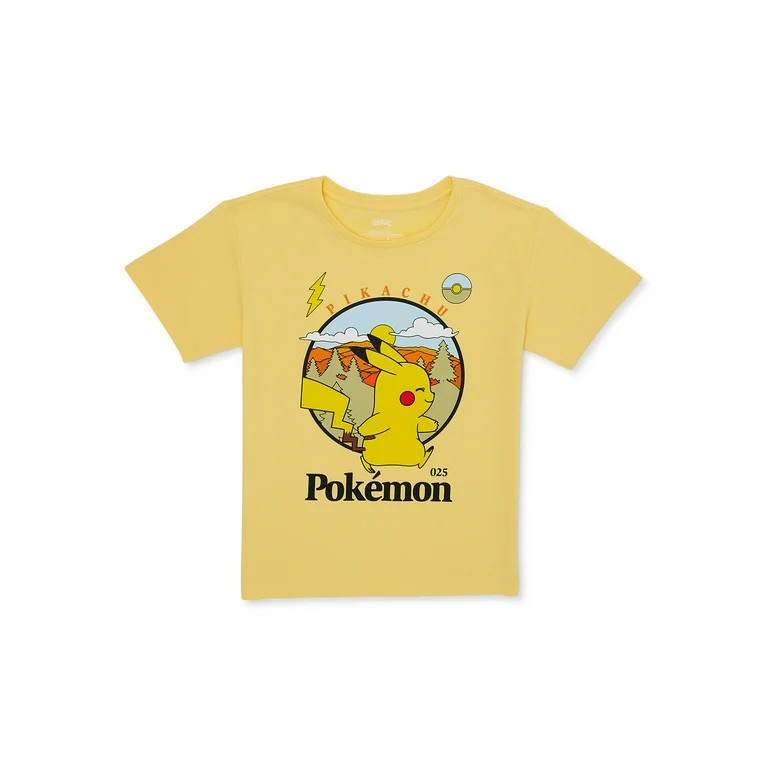 Nintendo Girls Pokemon Pikachu Graphic T-Shirt | Walmart (US)