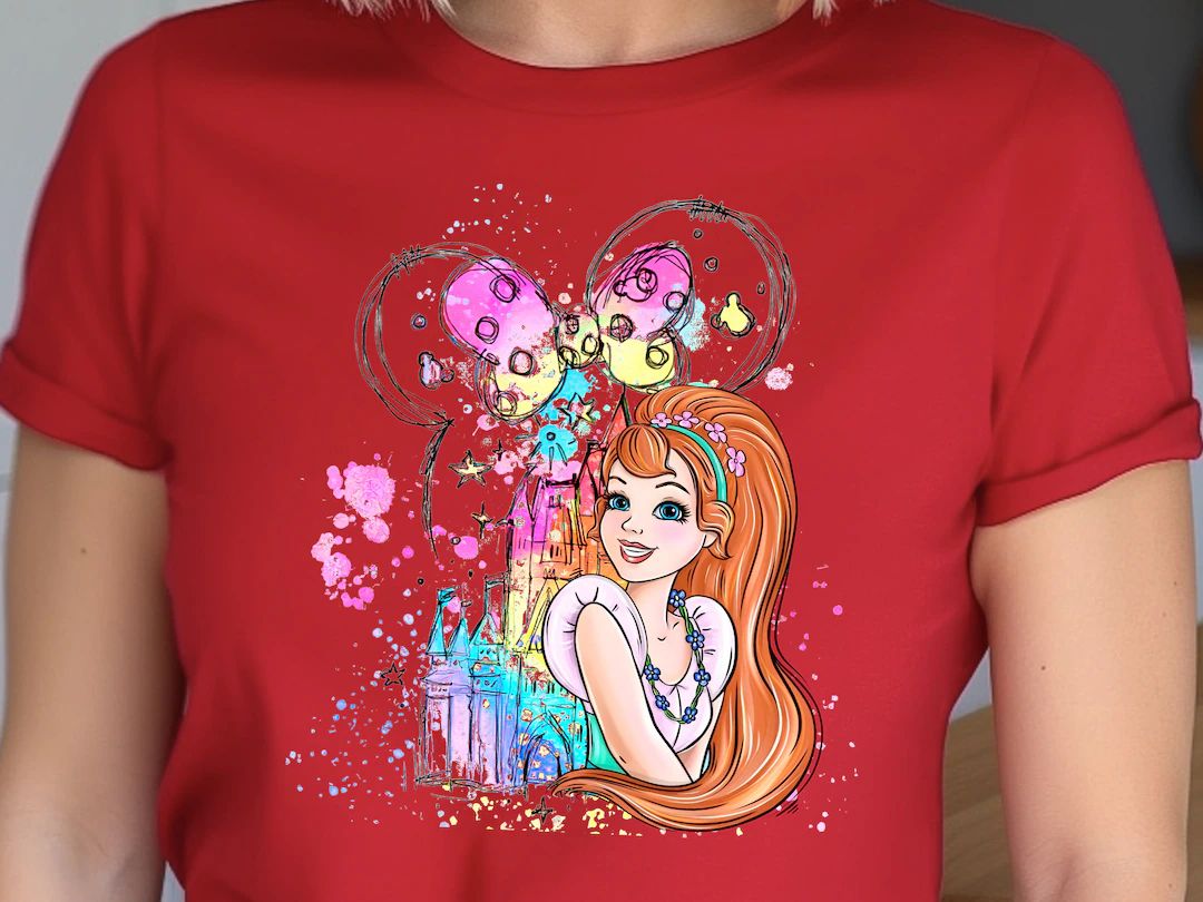 Thumbelina T-Shirt, Tiny Maiden's Magic Tee, Blossom Adventure Shirt, Disney Birthday Gift, Disne... | Etsy (US)