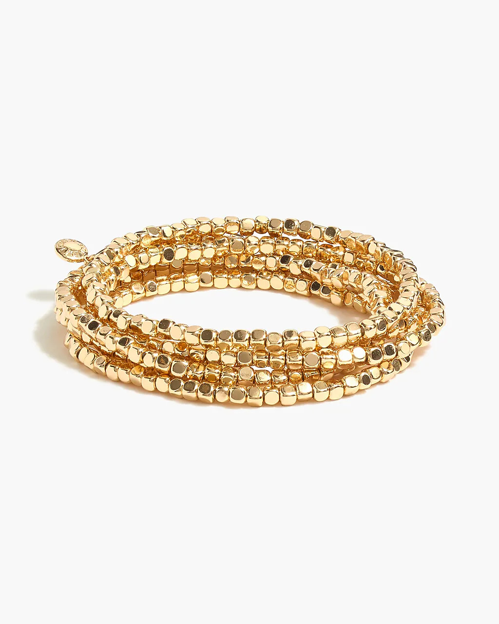 Tiny beads stretch bracelets set-of-six | J.Crew Factory
