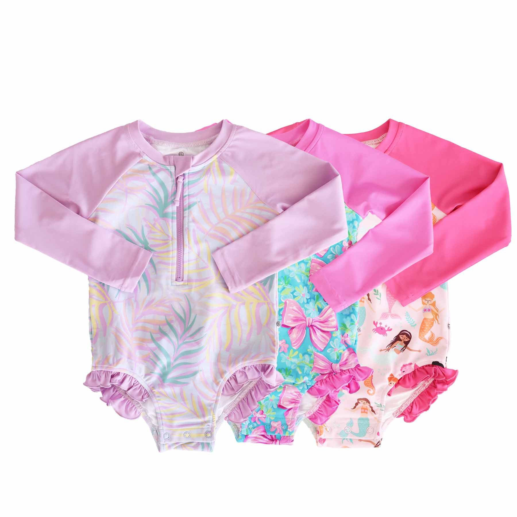 Long Sleeve Rash Guard with Front Zipper | Best Sellers | Caden Lane