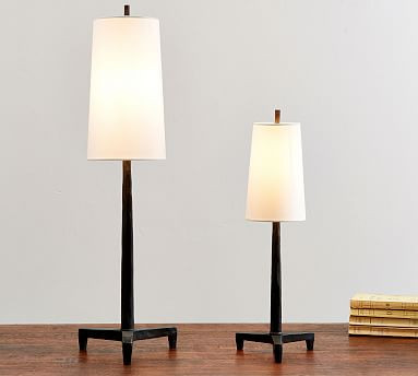 Fallon Forged-Iron Table Lamp | Pottery Barn (US)