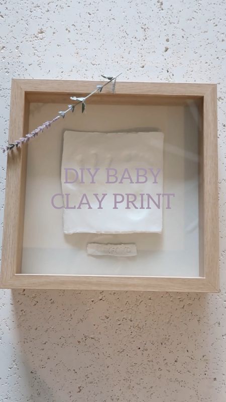 Want to give mom or grandma something priceless?  This easy DIY gift is perfect for those who have a young child.  It's a framed clay hand and footprint of their child/grandchild that will be a keepsake forever!  A natural and neutral aesthetic, perfect for everyone.

AIR DRY CLAY - You can also get it at any project store like Michaels or JoAnn Fabric if you would like to pick it up immediately.
SHADOW BOX FRAME - I like this frame as it is well made and comes in multiple sizes and types of wood to cater to your aesthetic and style.
CUTTING TOOLS - I just use these tools as they serve for multiple purposes and are perfect for cutting your clay before it dries!  This particular tool set also comes with a roller which is also needed for the foundation of your project.
LETTER STAMPS - these come in handy if you do DIY projects, regularly.  Otherwise, you could also just buy some letter stickers!
GLUE - this glue is perfect for these kinds of projects.  Strong and sturdy!
SURFACE TO CREATE - I like using a wooden board (with a little flour for non-stick) or any project surface for easy clean up!

Go to my Blog for a step by step tutorial on this fun DIY

#LTKGiftGuide #LTKfamily #LTKSeasonal