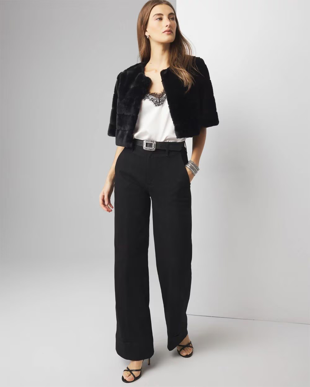 Faux Fur Bolero | White House Black Market