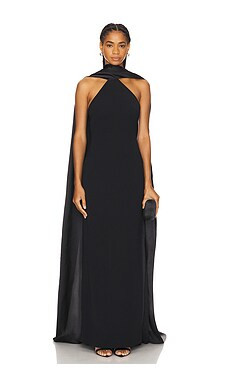 SOLACE London Ophelia Maxi Dress in Black from Revolve.com | Revolve Clothing (Global)