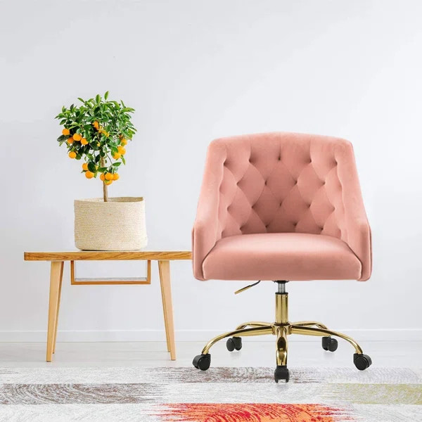 Adrianno Velvet Task Chair | Wayfair North America
