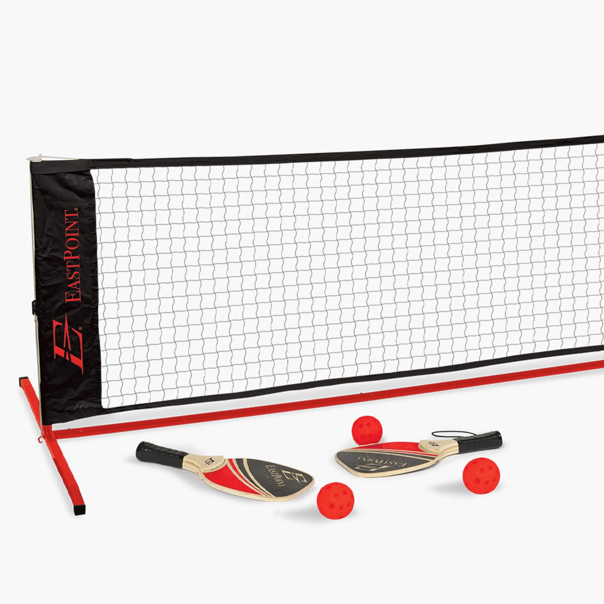 EastPoint Sports Driveway Pickleball Game Set, 10FT Heavy Duty White Net with Durable Steel Frame | Walmart (US)