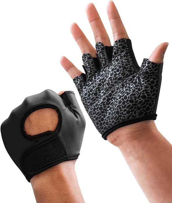 sunnex Gym Gloves for Women & Men - Fingerless Workout for Weightlifting, Lightweight Breathable ... | Amazon (US)