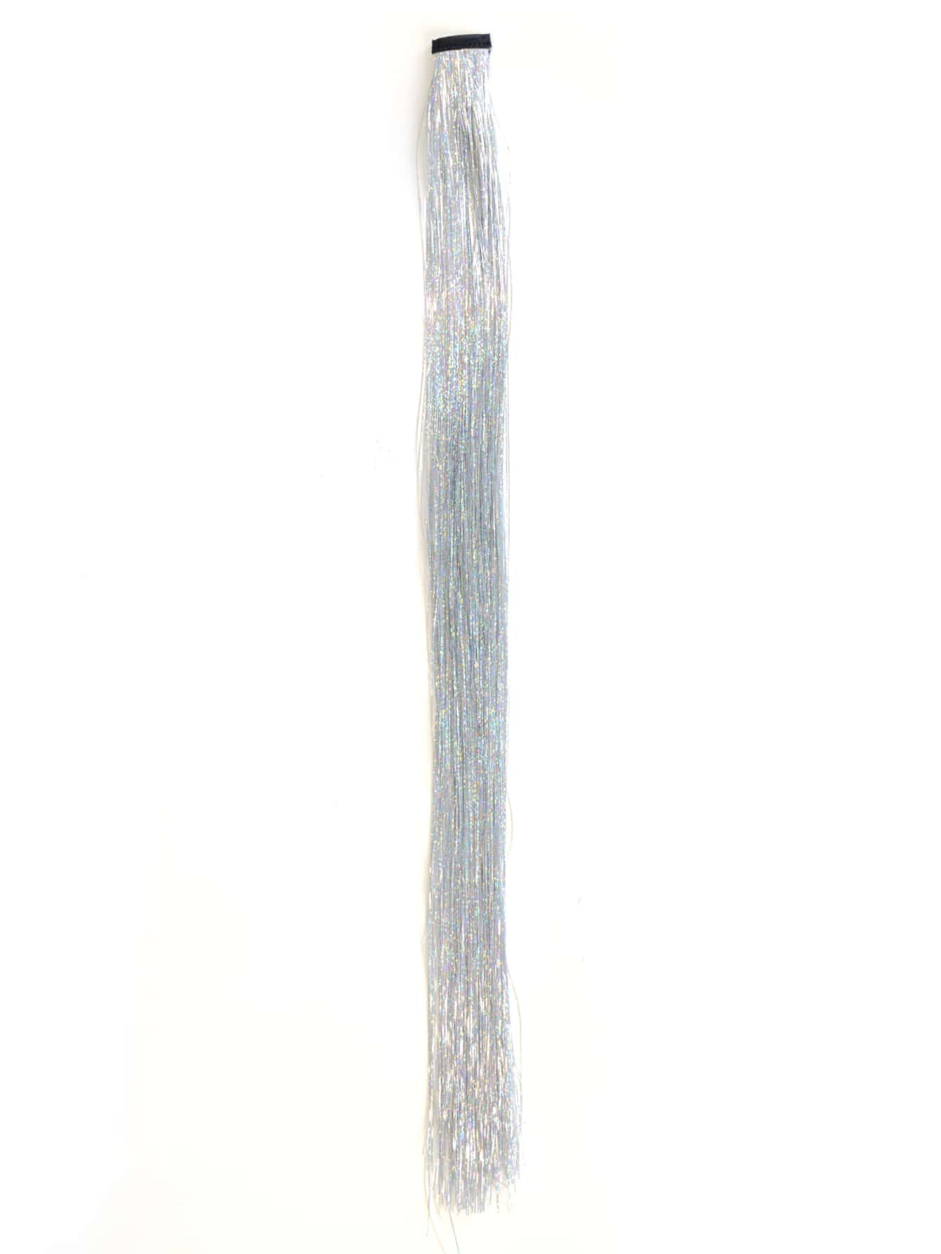 1pc Clip In Long Straight Synthetic Hair Extension | SHEIN