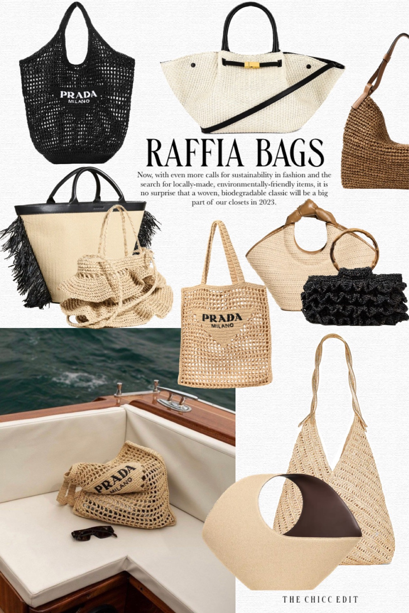 Prada's Raffia Bag Is This Summer's Most Sought-After Item