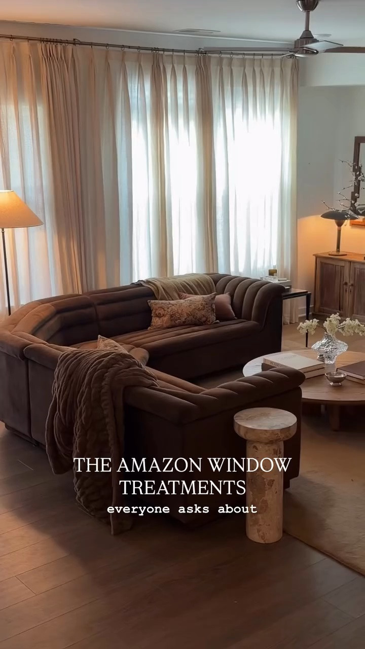 the most requested details in my home 🤎

from custom curtains to roman shades, every window treatment shown is from amazon!! 

#amazonhome #windowtreatment #curtains #amazonfinds amazon curtains, amazon roman shades, custom curtains, custom window treatments

#LTKHome